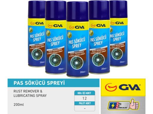 Pas Sökücü Ve Yağlayıcı Çok Fonksiyonlu Sprey 200ml - PAS9999