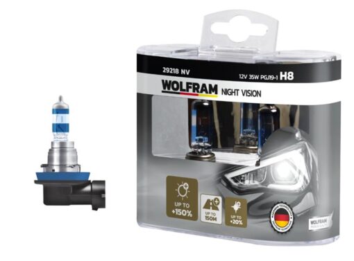 Ampul 12v H8 35 Pgj19-1 Nıght Vısıon 150 Fazla 20 Beyaz Işık