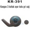 Koltuk Ayar Kolu Gri Sağ Kangoo 3 - 7701209972