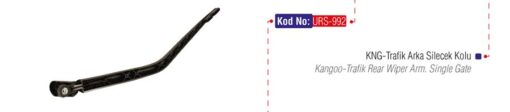 Silecek Kolu Arka Kng-trafıc - 7700043992