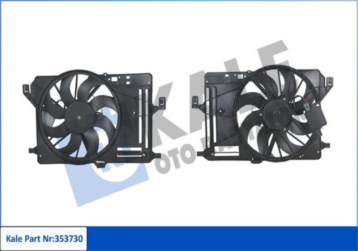 Fan Motoru Davlumbazlı Ford Focus Iıı Ford C Max 11 17 1.6 Tdcı 12v - 1858189-8V618C607ED