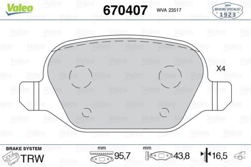 Arka Fren Balatası Lınea Alfa 147 01 156 97-03 -gt 03-10 0986tb3162-0986tb2797-0986495291 - 77362276-77362675-77363341