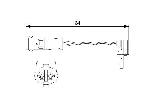Balata Fısı Mercedes W176 W177 W246 W247 W205 C117 W213 - A1695401617