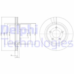 Arka Fren Aynası Volvo S60 10 13 S80 Iı 08 13 V60 10 V70 08 Xc70 07 13 302x5dl - 31341483-31277929-31471028-30769060
