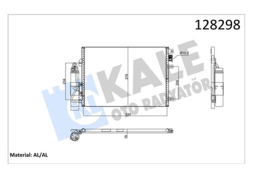 Klima Konderseri Radyatörü Renault Clio Iı 98 05 Clıo Symbol I 01 Kangoo 97 Symbol Iı 08 14 1.2 D7f 1.4 K4j 1.5dci 1.9dti F9q Kurutucu İle - 8200106950-8200757789-7700428083