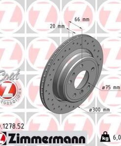 Fren Diski Arka Bmw M5 E34 88 95 E34 V8 4.0 92 96 Delıklı - 34211165265