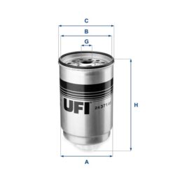 Yakıt Filtresi Dizel Transit 2.4-2.5 D-td - 844F9176CAB-5020307-6164913