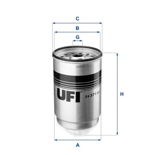 Yakıt Filtresi Dizel Transit 2.4-2.5 D-td - 844F9176CAB-5020307-6164913