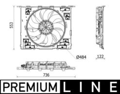 Komple Fan 400 W 12 V Bmw B58 B48 G30 G31 G32 17 20 G11 G12 15 20 Premıum Lıne - 17427953401 17428619627 17428677741