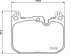 Fren Balatası On Bmw F40 F44 F48 F39 Mını Clubman F54 F56 Countryman F60 M Sport - 34106889266-34206885600