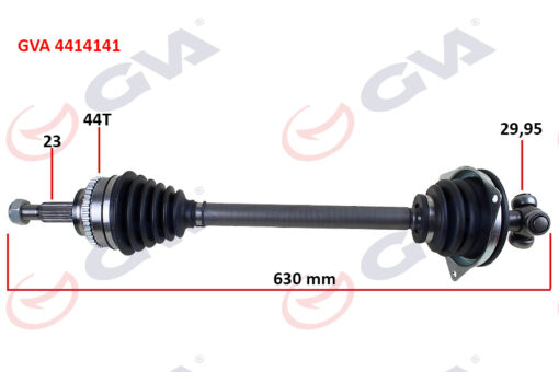 Komple Aks Sol Clıo 2-kangoo 2 1.5 Dcı 02 Abs Li 630mm 44diş Kalın Freze - 8200236109-8200236110-7711135906