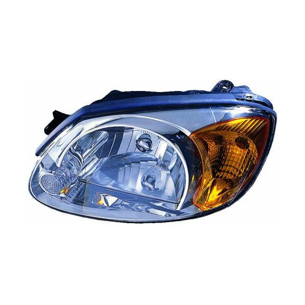 Far Sinyal Sol Accent 01/03 Elektrikli H4 Sarı - 9210125510