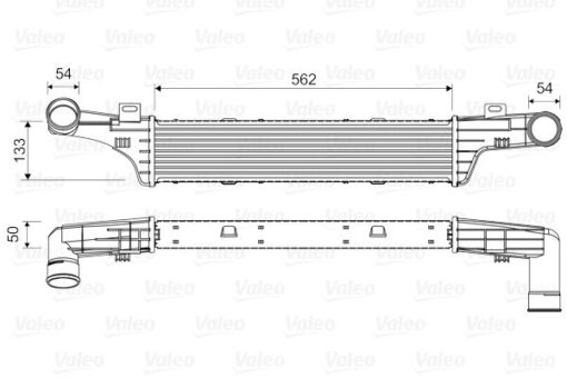 Turbosarj Radyatoru Mercedes E-class W210 S210 - A2105000400