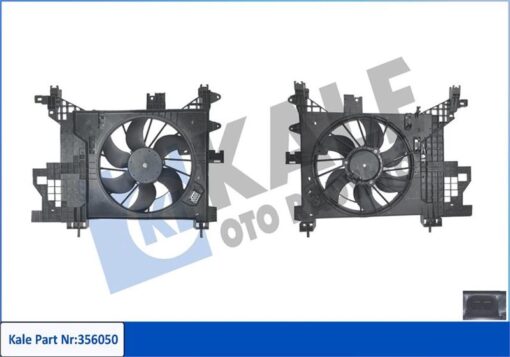 Fan Grubu Dacıa Duster 1.5dcı 10 18 250w 2300rpm 12v Davlumbazlı Fan Motoru - 214819914R