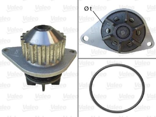 Devırdaım Su Pompası P106-p206-p207-p307-bıpper-nemo-partner-berlıngo-c2-c3-saxo-xsara 1.4 Tu3jp-tu3a 1.4 8v Mqp Fıat Fıorıno 1.4 Kft.-kfv - 1201.G0-9631169188-1609417080