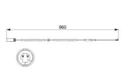 Balata Fısı Arka Mını Cooper Countryman R60 2013 - 34359804834