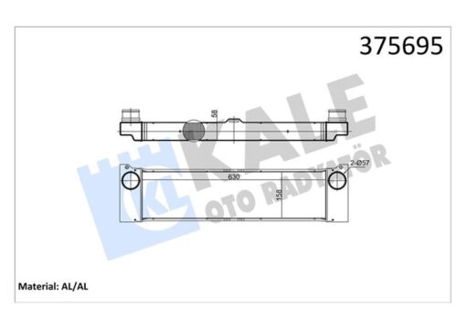 Turbosarj Radyatoru Mercedes Vıto W639 03 - A6395010801