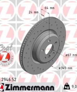 Fren Dıskı Arka Bmw G20 G30 G22 G32 G11 G12 G15 G16 G01 G01 G02 G05 G06 G07 Z4 İx I20 Delıklı - 34216860925