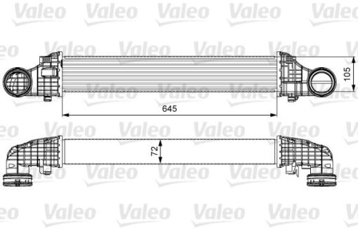 Turbosarj Radyatoru Mercedes W211 S211 C219 - A2115002602