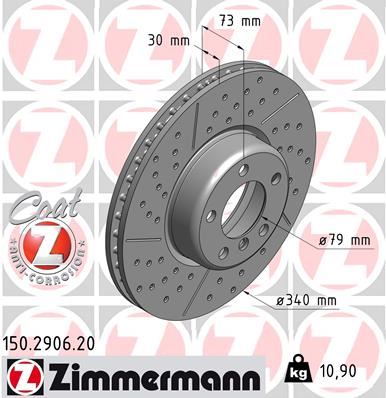 Fren Dıskı On Adet Bmw F20 F22 F23 F32 F34 F36 M-spor Paket Delıklı - 34106797602