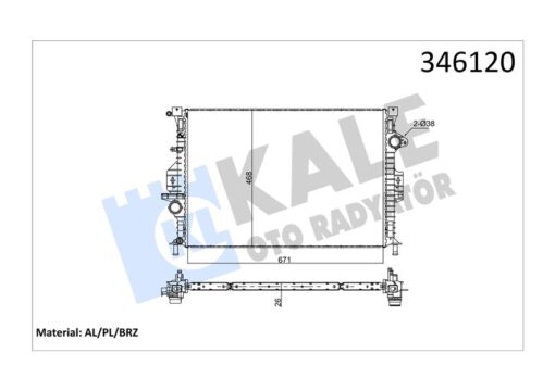 Motor Su Radyatoru Focus Iıı 11 Kuga 1.6 Eco 2.0tdcı 11 Mondeo Iv 1.6tı 1.8tdcı - 2.0tdcı 07 Volvo S60 Iı D2-t3-t4 15 18 S80 Iı 10 15 V40 10 15 V60 I 10 15 V70 Iıı 10 15 - 7G918005BD-6G918005DD-36000797