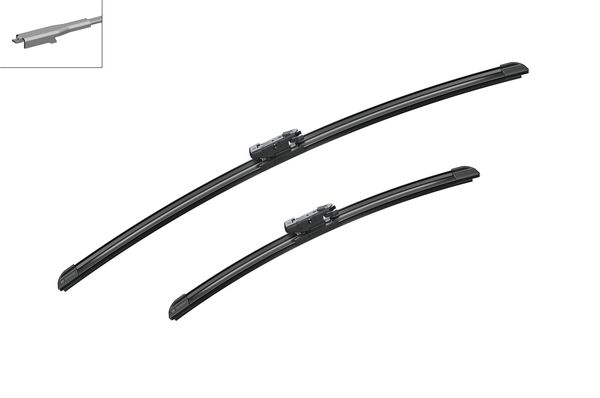 Silecek 60 40cm X2 Flatblade-muz Tipi Bmw 3 Seri E92 Coupe-cabrıolet 09/09 - 61612159629