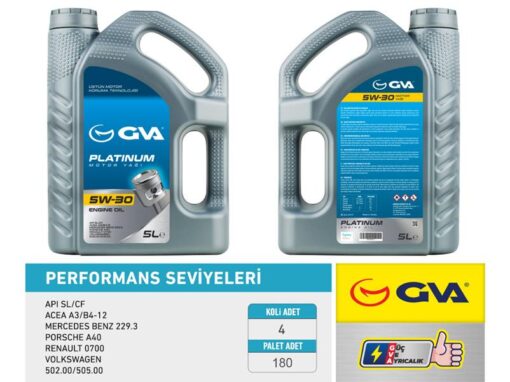Motor Yağı 5w30 5 Lt Platınum Tam Sentetik Apı Sl/cf - 5W30-93165557