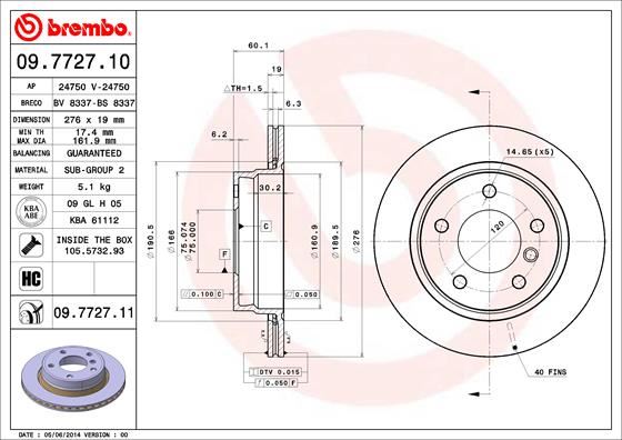 Fren Dıskı Arka Havalı Kaplamalı Bmw E46 316/318/320/d-e36-3.23-3.28 - 34216855155