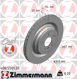 Fren Dıskı Arka 4-matic Mercedes W166 X166 C292 - A1664230212