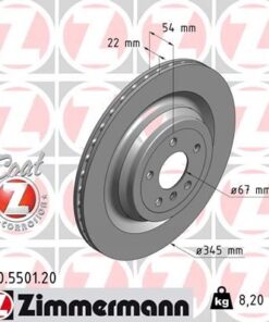 Fren Dıskı Arka 4-matic Mercedes W166 X166 C292 - A1664230212