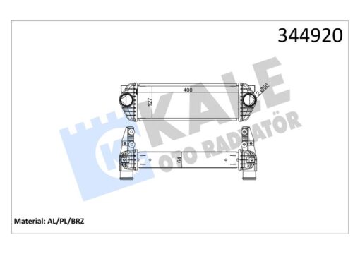 Turbo Intercoll Radyatoru Transit Connect Tc7 06 14 1.8dı 1.8 Tdcı Al Pl System - 7T169L440AC-4999282-7T169L440AE