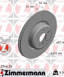 Fren Dıskı Arka Bmw G20 G30 G22 G32 G11 G12 G15 G16 G01 G01 G02 G05 G06 G07 Z4 İx I20 - 34216860925