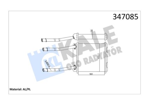 Kalorifer Radyatörü Astra F-calıbra A-vectra A Borulu Klimasız 175x188x48 - 1806115-1806116-90399229