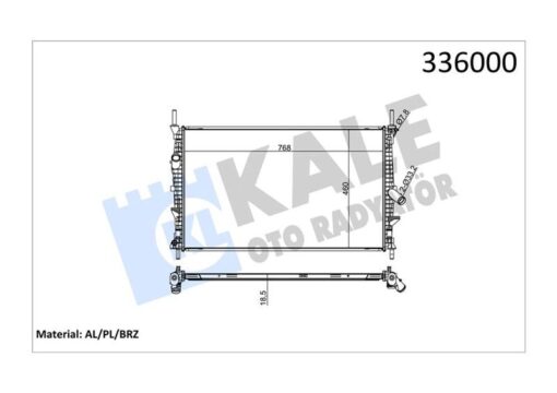 Motor Su Radyatoru Transıt Tuorneo Custom V362 V363 2.2tdcı 100ps 125ps 135ps 140ps 155ps 12 - BK218005CC-1789645