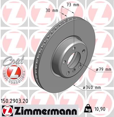 Fren Dıskı On Adet Bmw F20 F22 F23 F32 F34 F36 - 34116792223