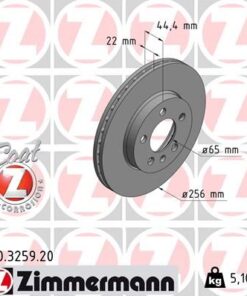 Ön Fren Aynası Polo Vı 18 Ibıza V 17 A1 19 Kamıq-scala 19 256x22x5dlxhavalı 0986479f32-df6584 - 2Q0615301G