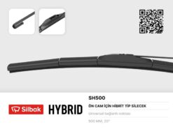 Silecek Süpürgesi Hybrıd Tipi 500mm Üniversal Cıtroen Amı 9a 04-20 - UNIVERSAL