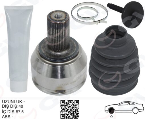 Ön Aks Kafası Dış Sağ-sol Mondeo 1.6 Benzınlı 07 14 - 7G913A327AB-1459743-1481213