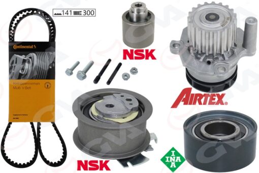 Devirdaimli Eksantrik Gergi Kiti Passat-jetta-golf5-octavıa-a3-a6 2.0tdı 04-06 Bkp-bkd-bre-blb-bmr - 03G198119-03G198119B-03G198119D