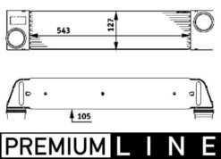 Turbo Radyatoru 306d1 R.r 3 Vogue L322 02 12 Bmw M57 E65 E66 02 08 Premıum Lıne - 17517790846 PMC000010 PML000010