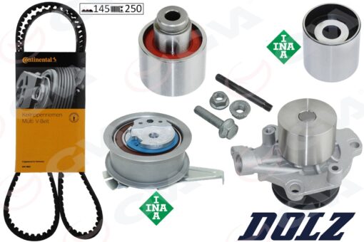 Devirdaimli Triger Seti Golf7-a3-leon-passat-tiguan 1.6-2.0 Tdi 13 Clha/b-dcxa-crlb-cuvc-crka-crkb- - 04L198119B-04L198119A-04L121011E