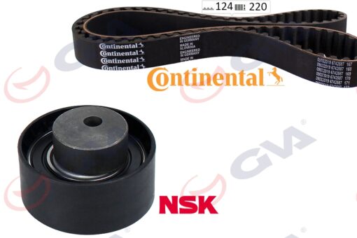 Eksantrik Gergi Kiti 124x220 Brava 1.2 16v-bravo I-ıı 1.2 -1.4-doblo 1.4-lınea 1.2 -mare-palıo 1.2 K015503xs - 71736717