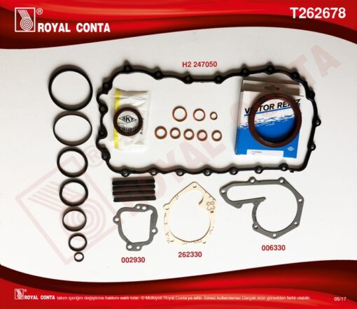Motor Alt Takım Conta Skt Keçeli Krt Cntlı Kng-exp1.9 F8q 247678