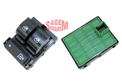 Cam Açma Düğmesi Ön Sol Yeşil Soket Ducato Iıı - 735536943