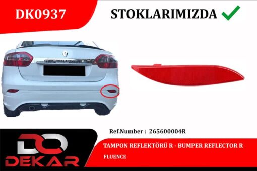 Tampon Reflektörü R Fluence - 265600004R