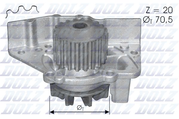 Devirdaim Ducato-boxer-jumper-jumpy-xsara-scudo-p406-expert 1.9 Td - 1201.A8-71739137-1741066G01