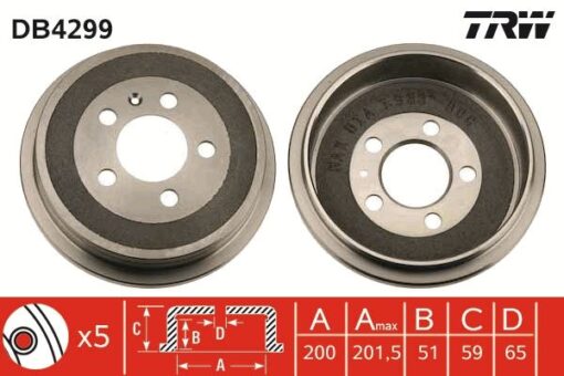 Arka Kampana Polo 01 Fox 05 A2 00-05 -cordoba 02-09 -ıbıza 02 Fabıa 00 - 6Q0609617-6R0609617C