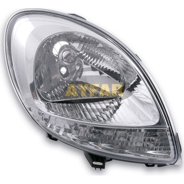 Far Sinyal Sağ Kng 03/03-12/07 Elektrikli H4 Beyaz Far Ayar Kumandasız - 8200236591-7701069079