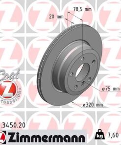 Fren Dıskı Arka Bmw X5 E70 Lcı F15 X6 E71 F16 - 34216793247-34216886479