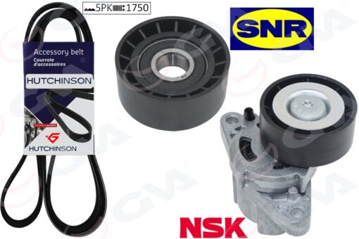 Alternatör Gergi Kiti Kütüklü Clıo Iı-kangoo-megane I-scenıc I-logan 1.4-1.6 16v Klimalı Hidr K015pk1750 - 7701477521-7701477517